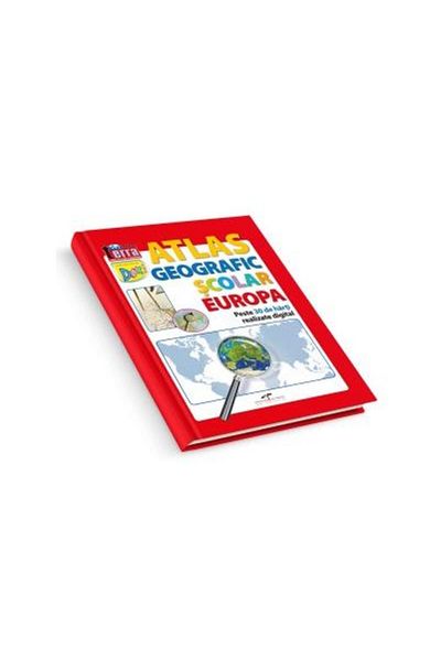 Editura CD Press School geographical atlas. Europe