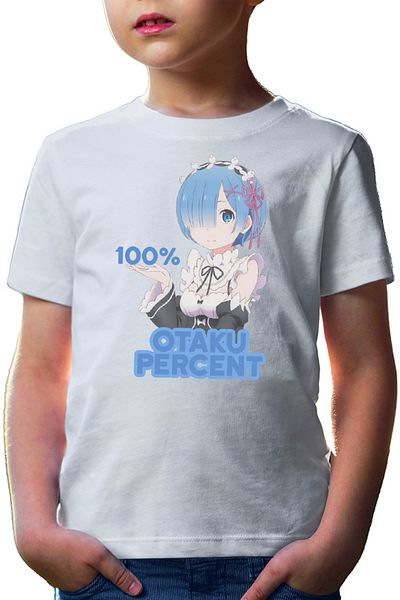 OEM Tricou copii Re Zero REM Otaku Percentage Maiden Kawaii Technics