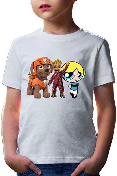 OEM Tricou copii Baby Groot Bubble Paw Patrol Dog Blonde PowerPuff