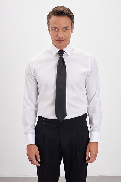 Paşahan Ανδρικό πουκάμισο Oxford Classic πέτο χωρίς σιδέρωμα 100% βαμβάκι