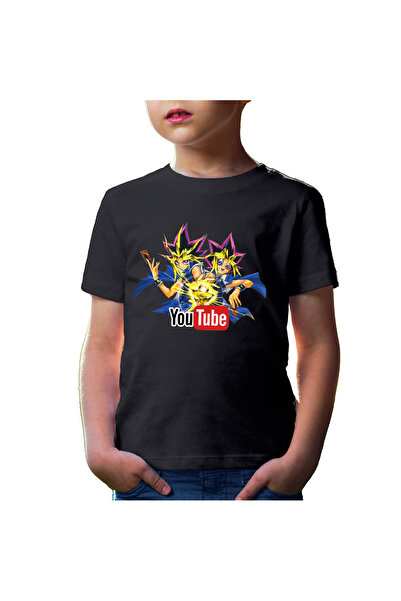 OEM Tricou copii Yu Gi Oh Yugi Mutou Youtube Academy Converte