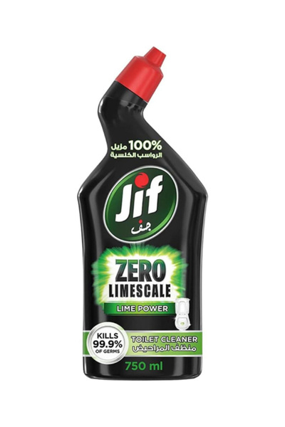 Jif Zero Limescale Lime Power Antibacterial Toilet Bowl 750ml