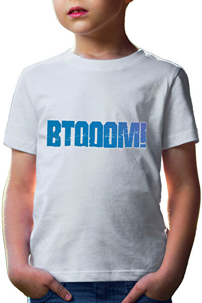OEM Tricou copii Btooom! Logo Isekai Tragic Shounen Game Players Stone