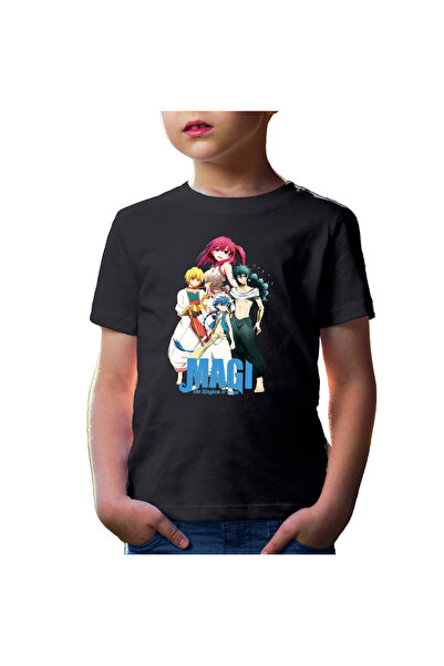 OEM Παιδικό μπλουζάκι Magi Ο λαβύρινθος της μαγείας Alladin Friends Anime