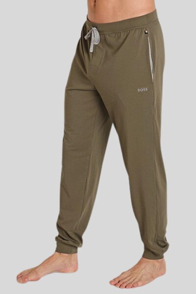 BOSS Regular Fit Erkek Spor Pantolon Yeşil