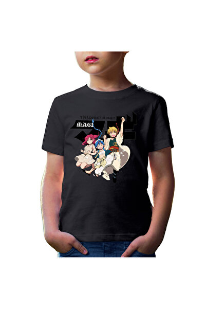 OEM Tricou αντίγραφο Magi Ο Λαβύρινθος της Μαγείας Djin Group Jump