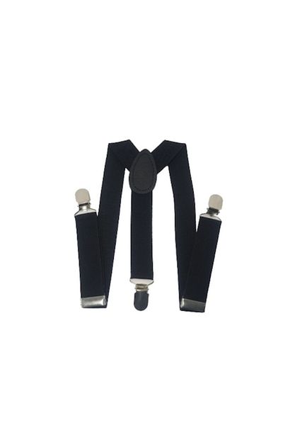 OEM Bretele pentru copii, 1-6 ani, negre, casual, 25 mm