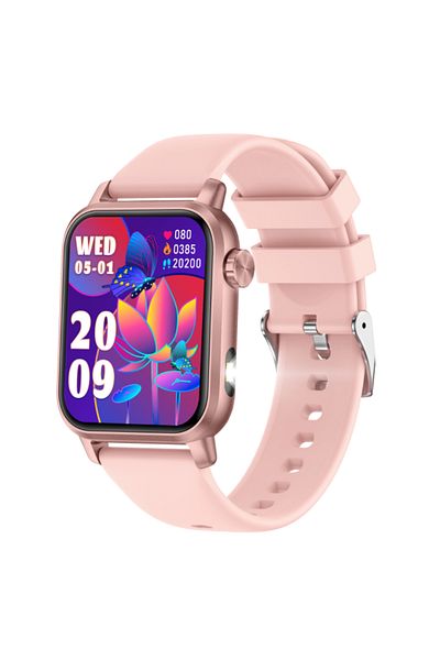 OEM Ceas Smartwatch Unisex COOSTAR CR090, 1.85" IPS HD, BT 5.4, LED, FitCloudPro, Silicon, Rose
