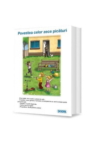 Editura Sigma The Story of the 10 Drops. Huge Book. Grade 1
