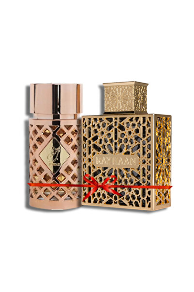 ARD AL ZAAFARAN Set Parfum Jazzab Gold 100ml + Rayhaan Elixir 100ml