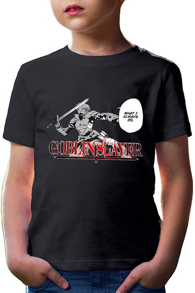 OEM Tricou copii Goblin Slayer Claymore Knight Fast Anime Shounen Martial Arts