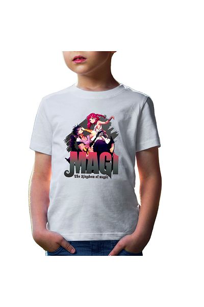 OEM Tricou copii Magi The Labyrinth of Magic Morgiana Judar Black Cromatics