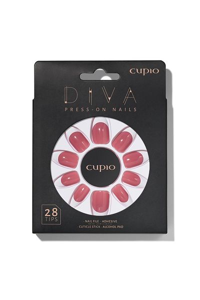 Cupio Σετ νυχιών Fake Diva - Γαλλικό με αμύγδαλα