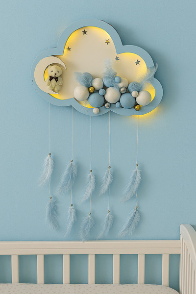 seasons box Soft Touch Cloud Glow Baby Pendant