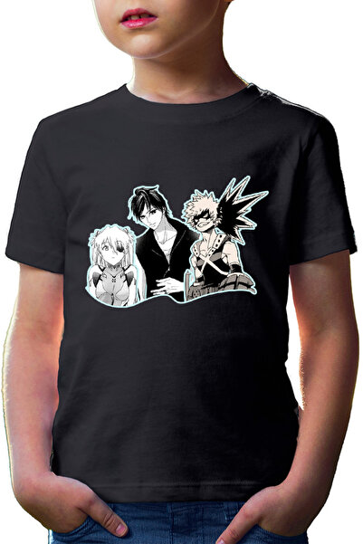 OEM LDK Neon Genesis Evangelion My Hero Academia παιδικό μπλουζάκι