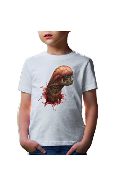 OEM Tricou copii Predator Alien Baby Red Monster Terminator