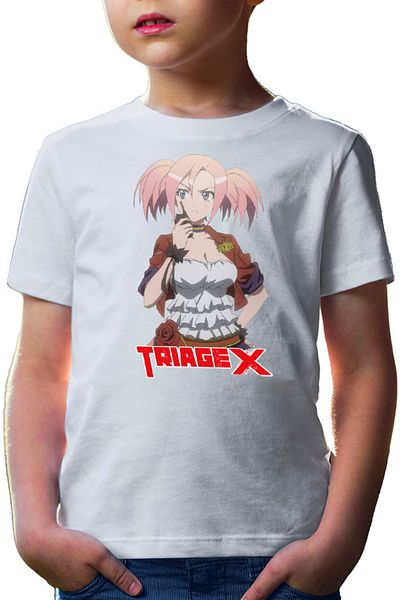 OEM Tricou copii Triage X Nishida Oriha Twins Manga Kawaii