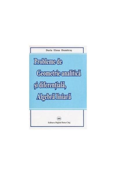 Editura Digital Data Analytical and differential geometry problems, a