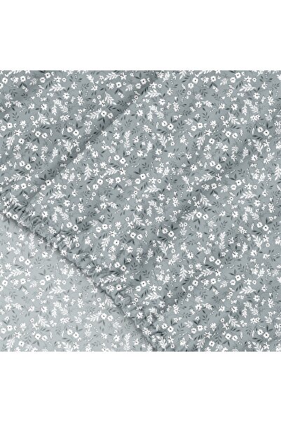 Evim Dalya 100% Cotton Single Fitted Sheet Set Indigo - 100X200+30 cm