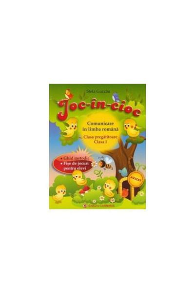 Editura Carminis Game-in-cioc. Communication in Romanian. Pre-school class