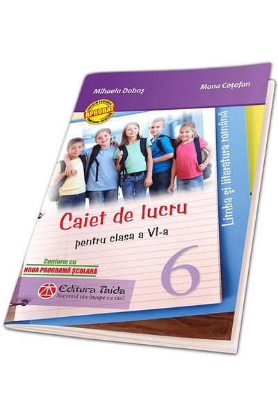 Editura Taida Workbook for 6th grade - Language and Literature
