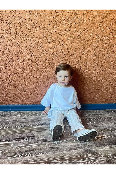 BabyDia Children's Striped Pants