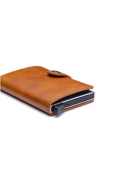 JustZEN JustZEN™ RFID-protected card wallet, super compact, brown