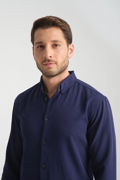 Klothy Мъжка риза Slim Fit Easy Iron New Season 2353