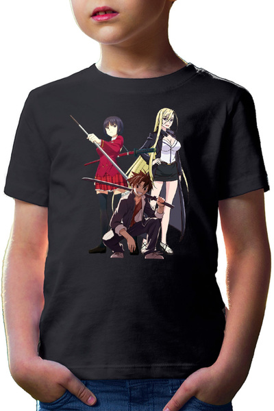 OEM Tricou copii UQ Holder Touta McDowell Orta Katana Sci-fi Anime School