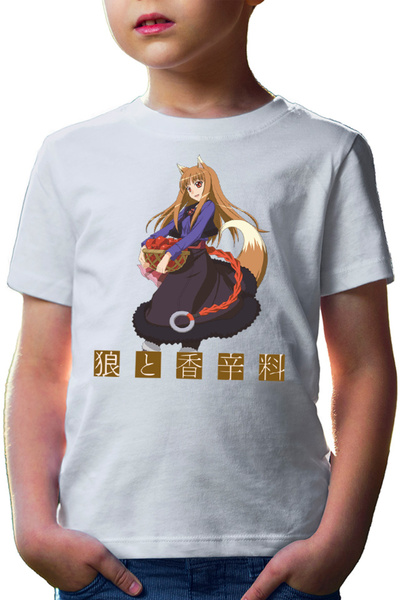 OEM Tricou copii Spice And Wolf Holo Apple Fantasy Otaku Cosplay