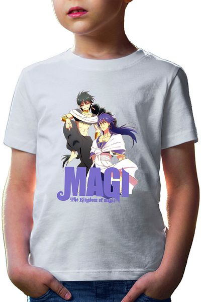 OEM Tricou copii Magi The Labyrinth of Magic Gang Judar Sinbad Anime Style