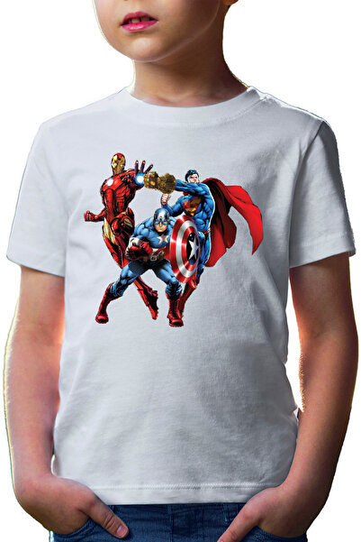 OEM Tricou copii Thanos Gauntlet Mach Marvel Superman Ironman