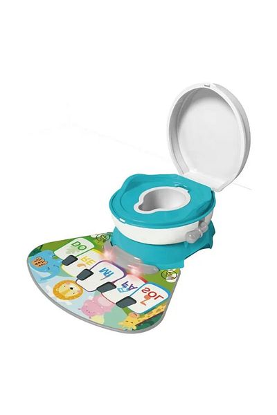 Bebeking Olita cu Reductor Detasabil Si Covor Muzical Tip Pian bleu