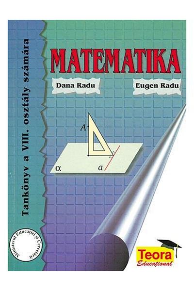 Editura Teora Mathematics. Textbook for the 8th grade in the language