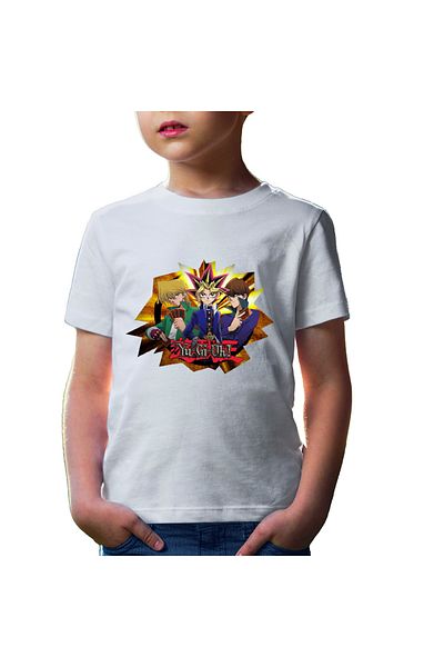 OEM Tricou copii Yu Gi Oh Game King Toei Monster Spell Trap