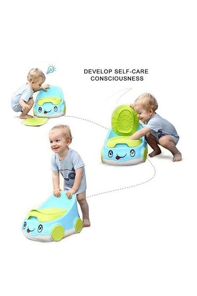 Bebeking Toaletă auto Smiley Face-albastru