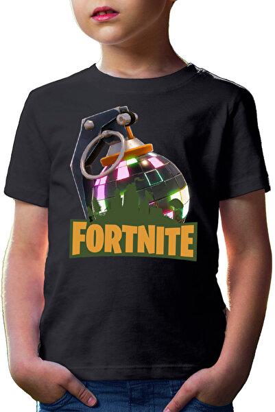 OEM Tricou copii Fortnite Colorful Game Children Skins Building Map