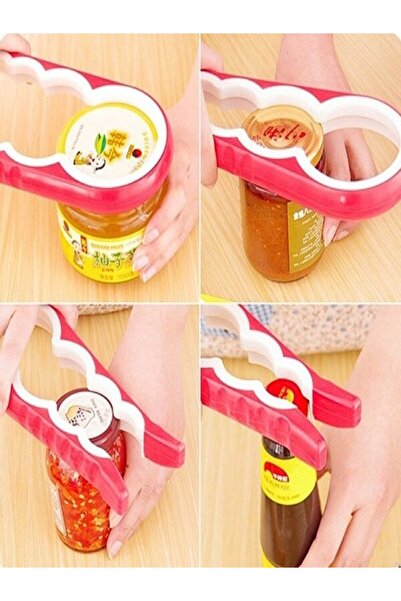 Special Action Canned Jar Bottle Opener Jar Lid Opening Apparatus 4 Sizes Mul...