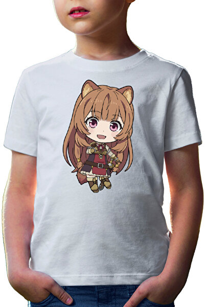 OEM Tricou copii Rising of the Shield Hero Raphtalia Furry Best Waifu Animeuri