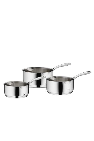 KELA Keck Lang 18/10 stainless steel saucepan set Flavoria set of 3 pieces