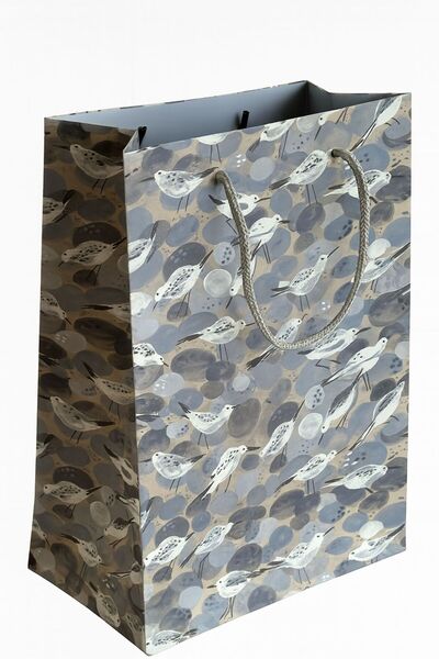 nukoo المتاحف والمعارض حقيبة هدايا سارة كامبل ميرورد بيرد - كيس من الورق المق...