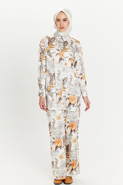 Setrms Saten Görünümlü Oversize Tunik