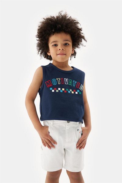 Nebbati Boy White Shorts
