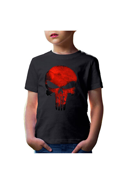 OEM Tricou copii Predator Punisher Skull Craniu Daredevil
