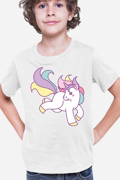 OEM Tricou copii Unicorn Squad Happy Beautiful Rainbow
