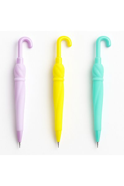 Bittox Fun Umbrella Design 0.7 mm Tip Pen - Ideal for School and Gifts