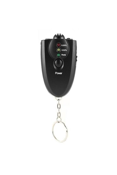 Sunmostar Alcohol Tester Keychain, Sunmostar, LED, Black