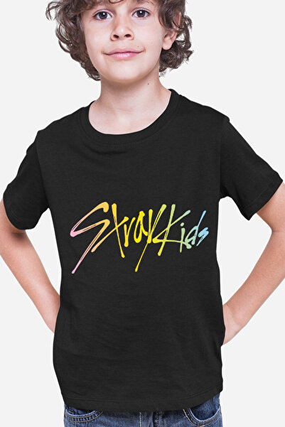 OEM Tricou copii Stray Kids Logo K-Pop Korea Sing Idol Group