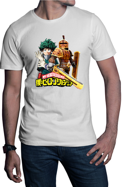 OEM Tricou barbati Roblox Knight My Hero Academia Deku Anime