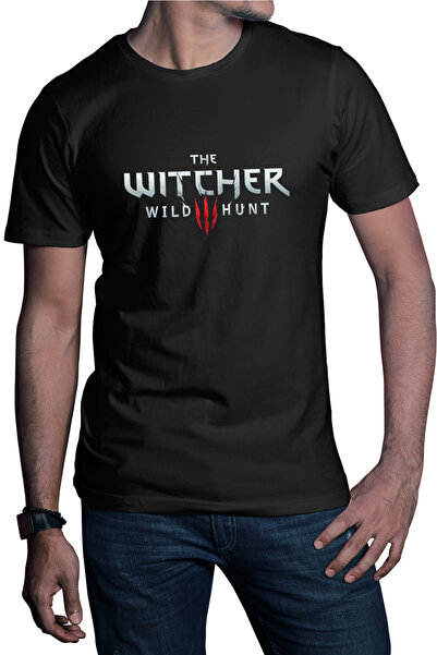 OEM Tricou barbati The Witcher Wild Hunt Logo Sigil